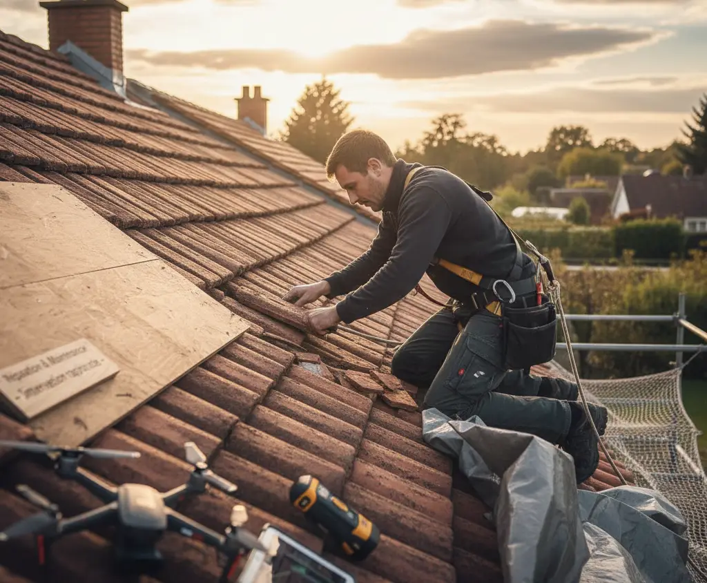 Réparation de toiture